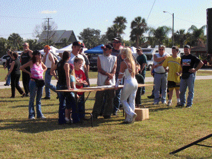 Galaxy Girl meets fans and signs autographs